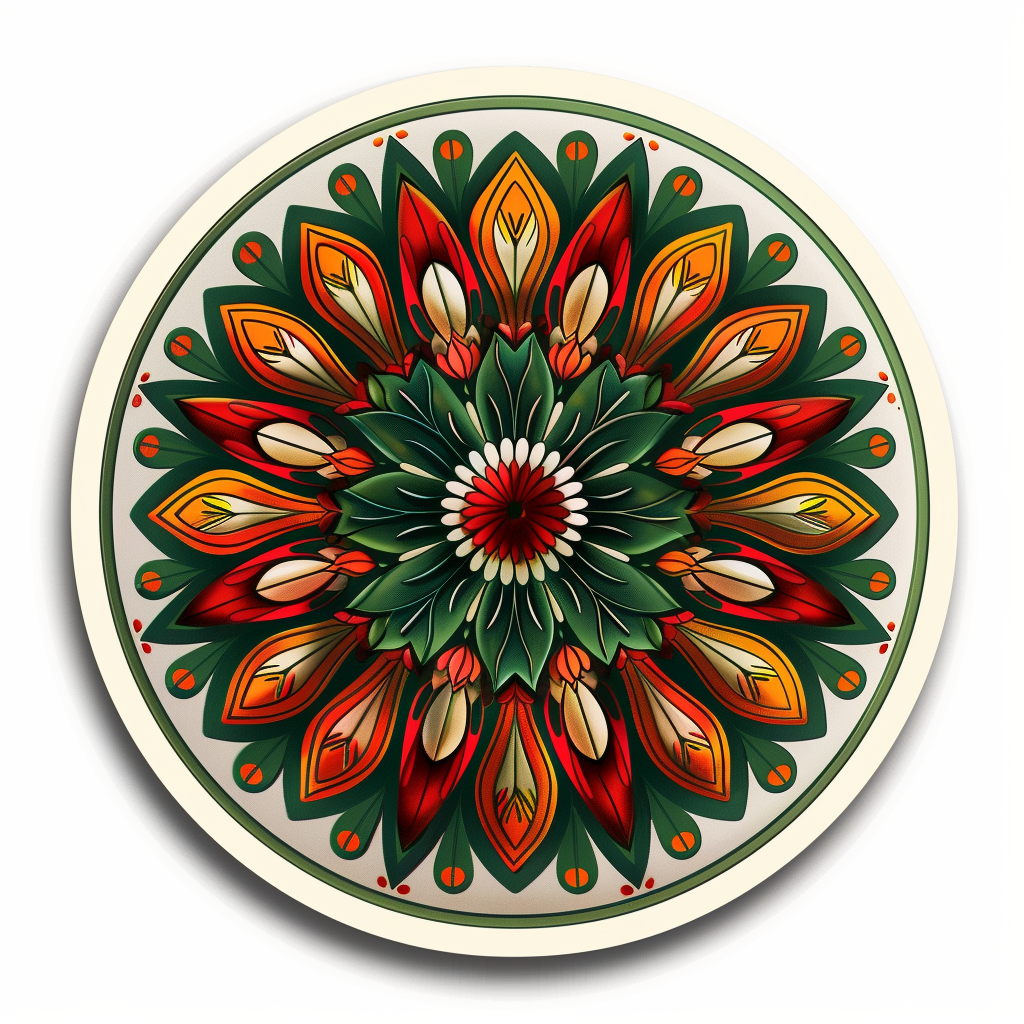 Mandala Vinyl Decal Sticker for Car, Laptop, Tumbler and more # F08204