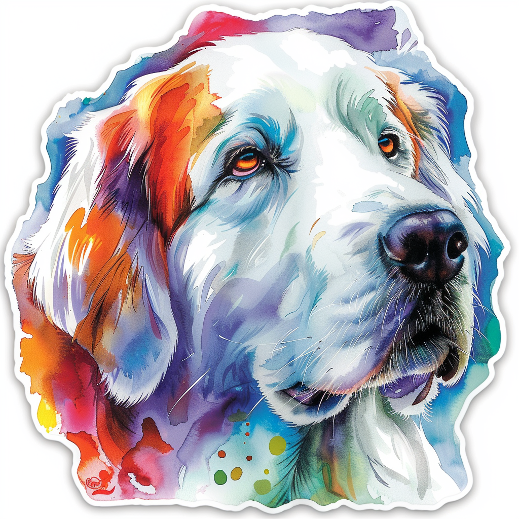 Great Pyrenees dog  Vinyl Decal Sticker for Car, Laptop, Tumbler and more # F023509