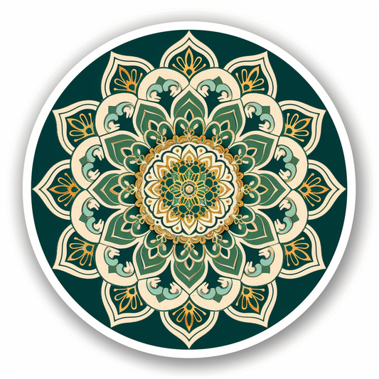 Mandala Vinyl Decal Sticker for Car, Laptop, Tumbler and more # F08104