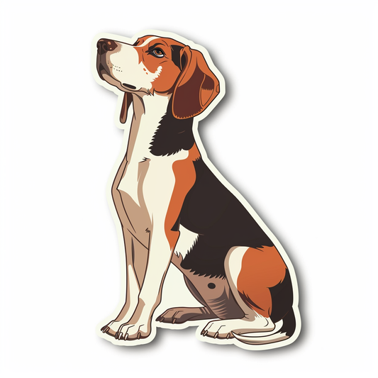 Beagle Dog Vinyl Decal Sticker for Car, Laptop, Tumbler and more # F07345