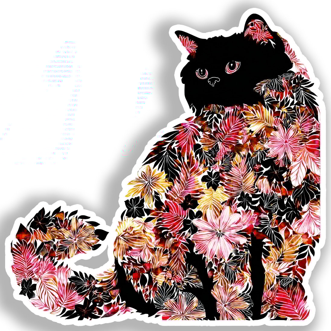 British Shorthair Cat Vinyl Decal Sticker for Car, Laptop, Tumbler and more # A018929-4" x 4"