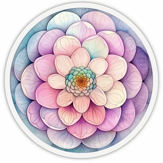 Mandala Vinyl Decal Sticker for Car, Laptop, Tumbler and more # F08068