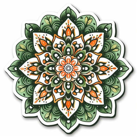 Mandala Vinyl Decal Sticker for Car, Laptop, Tumbler and more # F08148