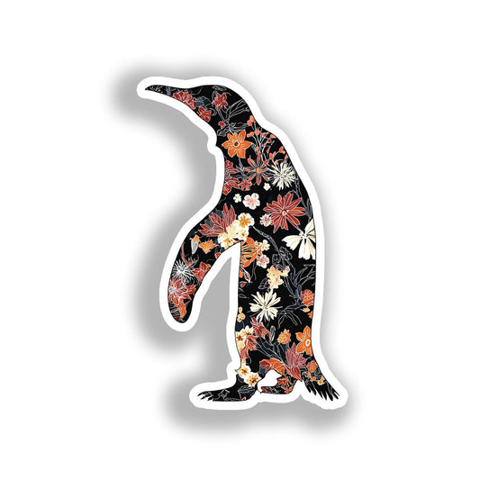 Penguin Vinyl Decal Sticker for Car, Laptop, Tumbler and more # A018477-4" x 4"