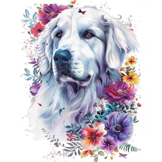 Great Pyrenees dog  Vinyl Decal Sticker for Car, Laptop, Tumbler and more # F023573