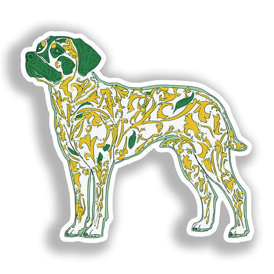 Rottweiler Dog Vinyl Decal Sticker for Car, Laptop, Tumbler and more # A017964-4" x 4"