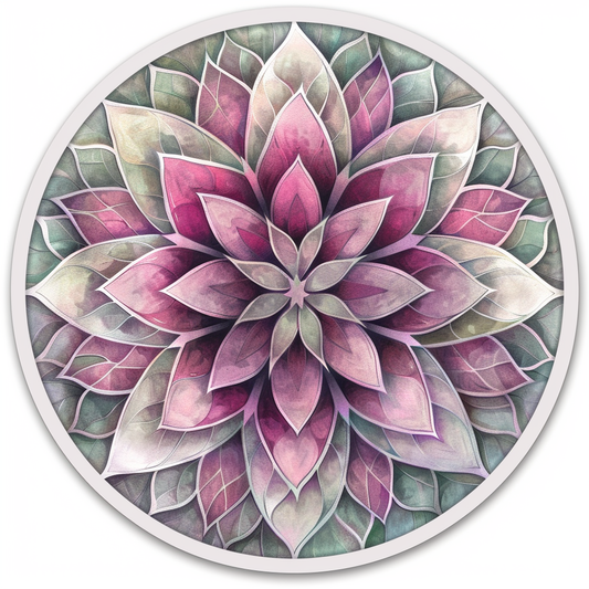 Mandala Vinyl Decal Sticker for Car, Laptop, Tumbler and more # F08055