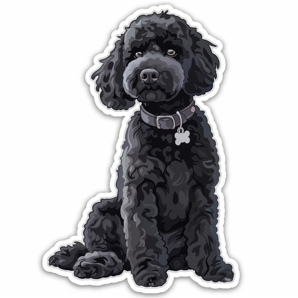 Poodle Dog Vinyl Decal Sticker for Car, Laptop, Tumbler and more # F012672