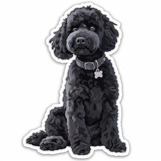 Poodle Dog Vinyl Decal Sticker for Car, Laptop, Tumbler and more # F012672