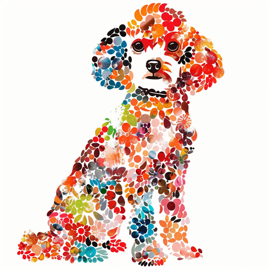 Poodle Dog Vinyl Decal Sticker for Car, Laptop, Tumbler and more # F012504