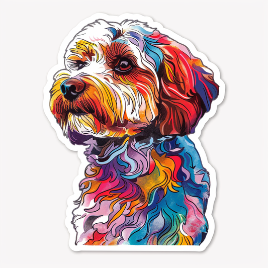 Poodle Dog Vinyl Decal Sticker for Car, Laptop, Tumbler and more # F012657