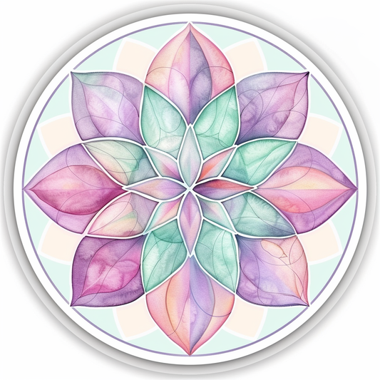 Mandala Vinyl Decal Sticker for Car, Laptop, Tumbler and more # F08115