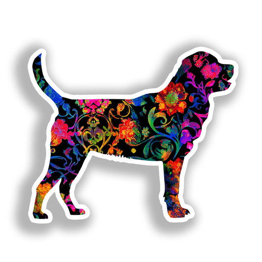 Rottweiler Dog Vinyl Decal Sticker for Car, Laptop, Tumbler and more # A018267-4" x 4"