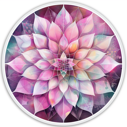 Mandala Vinyl Decal Sticker for Car, Laptop, Tumbler and more # F08056