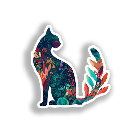 Balinese Cat Vinyl Decal Sticker for Car, Laptop, Tumbler and more # A018725-4" x 4"