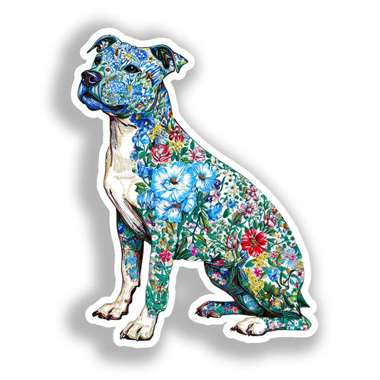 Bull Terrier Dog Vinyl Decal Sticker for Car, Laptop, Tumbler and more # A019145-4" x 4"