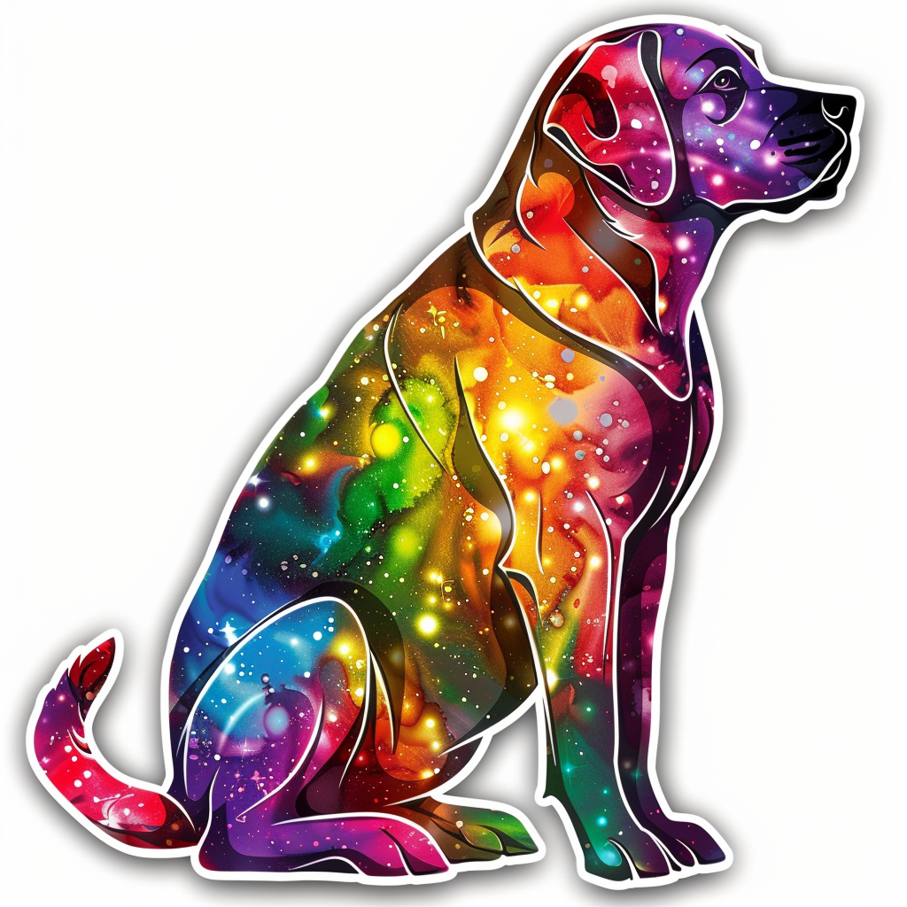 Labrador Retriever Dog Vinyl Decal Sticker for Car, Laptop, Tumbler and more # F07258
