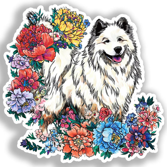Large Breed Dog Vinyl Decal Sticker for Car, Laptop, Tumbler and more # A019362-4" x 4"