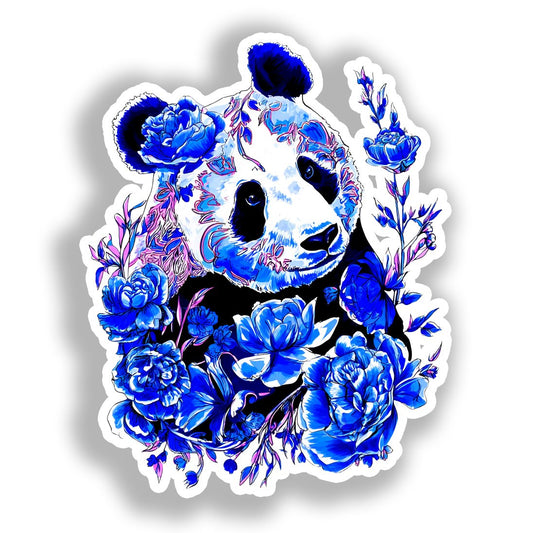 Panda Vinyl Decal Sticker for Car, Laptop, Tumbler and more # A018448-4" x 4"
