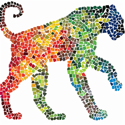 Leopard majestic Expressive surreal Vinyl Decal Sticker for Car, Laptop, Tumbler and more # F022441