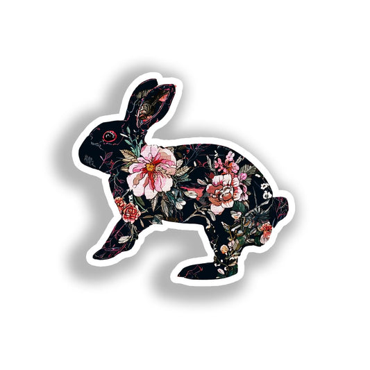 Rabbit   Vinyl Decal Sticker for Car, Laptop, Tumbler and more # A018433-4" x 4"