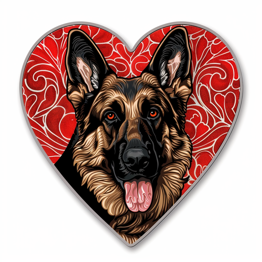 German Shepherd Dog Vinyl Decal Sticker for Car, Laptop, Tumbler and more # F011366