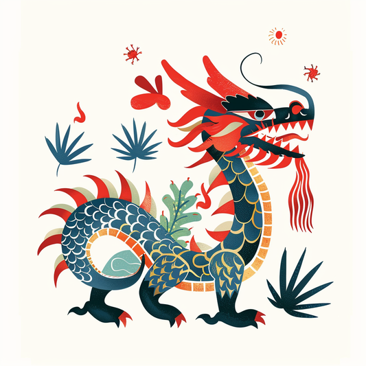 Dragon majestic Expressive surreal Vinyl Decal Sticker for Car, Laptop, Tumbler and more # F018981