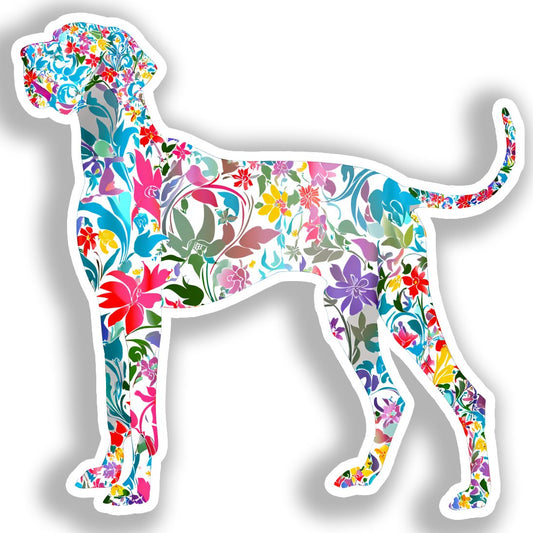 Great Dane Dog Vinyl Decal Sticker for Car, Laptop, Tumbler and more # A019491-4" x 4"
