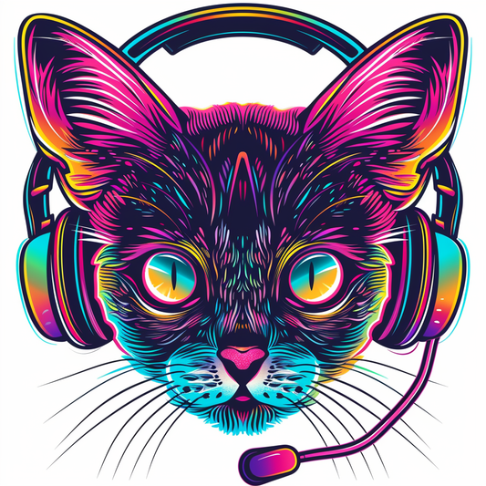 Adorable Turkish Angora Cat  Vinyl Decal Sticker for Car, Laptop, Tumbler and more # F020831-4" x 4"