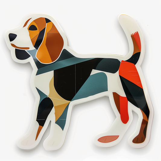 Beagle dog Vinyl Decal Sticker for Car, Laptop, Tumbler and more # F011813