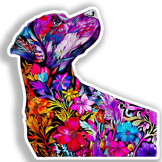Rottweiler Dog Vinyl Decal Sticker for Car, Laptop, Tumbler and more # A018232-4" x 4"