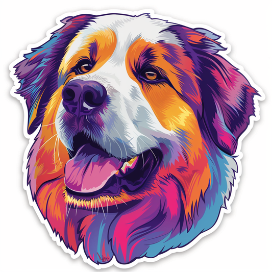 Great Pyrenees dog  Vinyl Decal Sticker for Car, Laptop, Tumbler and more # F023709