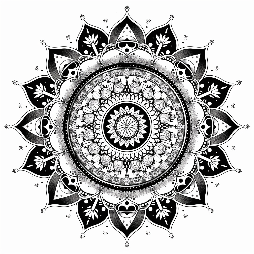 Mandala Vinyl Decal Sticker for Car, Laptop, Tumbler and more # F08203