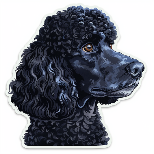 Poodle Dog Vinyl Decal Sticker for Car, Laptop, Tumbler and more # F012649