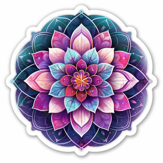 Mandala Vinyl Decal Sticker for Car, Laptop, Tumbler and more # F08124
