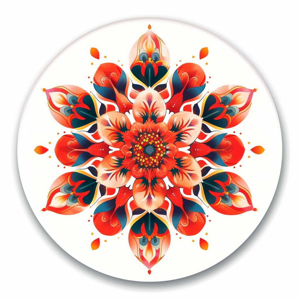 Mandala Vinyl Decal Sticker for Car, Laptop, Tumbler and more # F08146