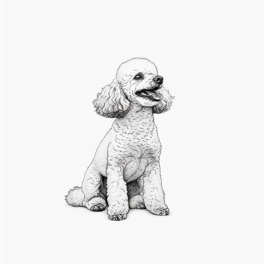 Poodle Dog Vinyl Decal Sticker for Car, Laptop, Tumbler and more # F012787