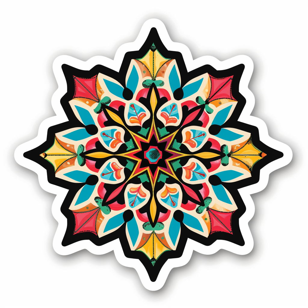 Mandala Vinyl Decal Sticker for Car, Laptop, Tumbler and more # F08274