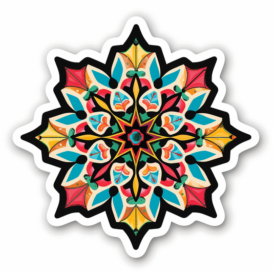 Mandala Vinyl Decal Sticker for Car, Laptop, Tumbler and more # F08274