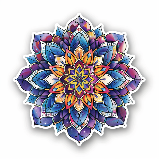 Mandala Vinyl Decal Sticker for Car, Laptop, Tumbler and more # F08122