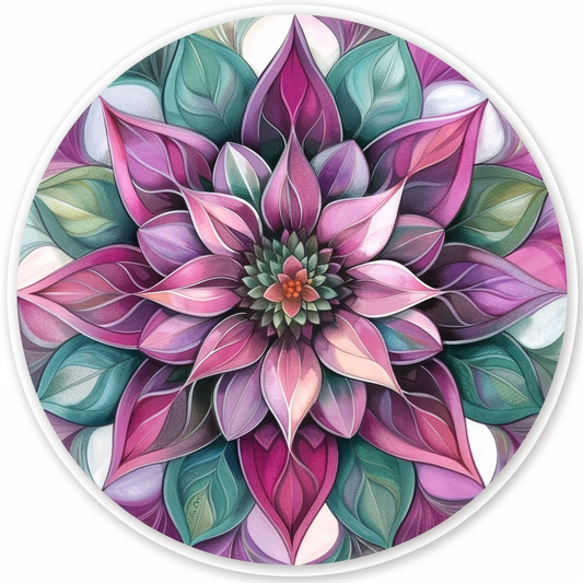 Mandala Vinyl Decal Sticker for Car, Laptop, Tumbler and more # F08059