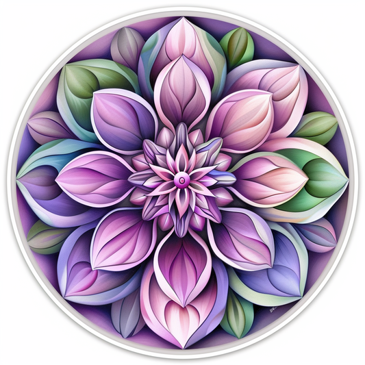 Mandala Vinyl Decal Sticker for Car, Laptop, Tumbler and more # F08071
