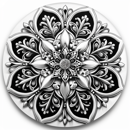 Mandala Vinyl Decal Sticker for Car, Laptop, Tumbler and more # F08080