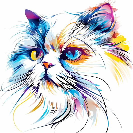 Cat Vinyl Decal Sticker for Car, Laptop, Tumbler and more # F016334-4" x 4"