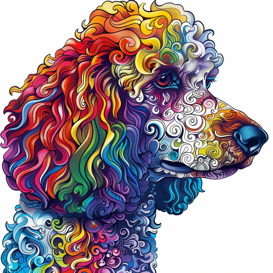 Poodle Dog Vinyl Decal Sticker for Car, Laptop, Tumbler and more # F012630
