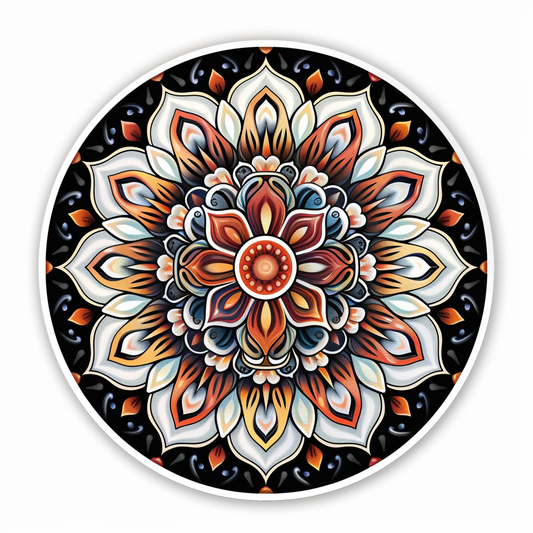 Mandala Vinyl Decal Sticker for Car, Laptop, Tumbler and more # F08070