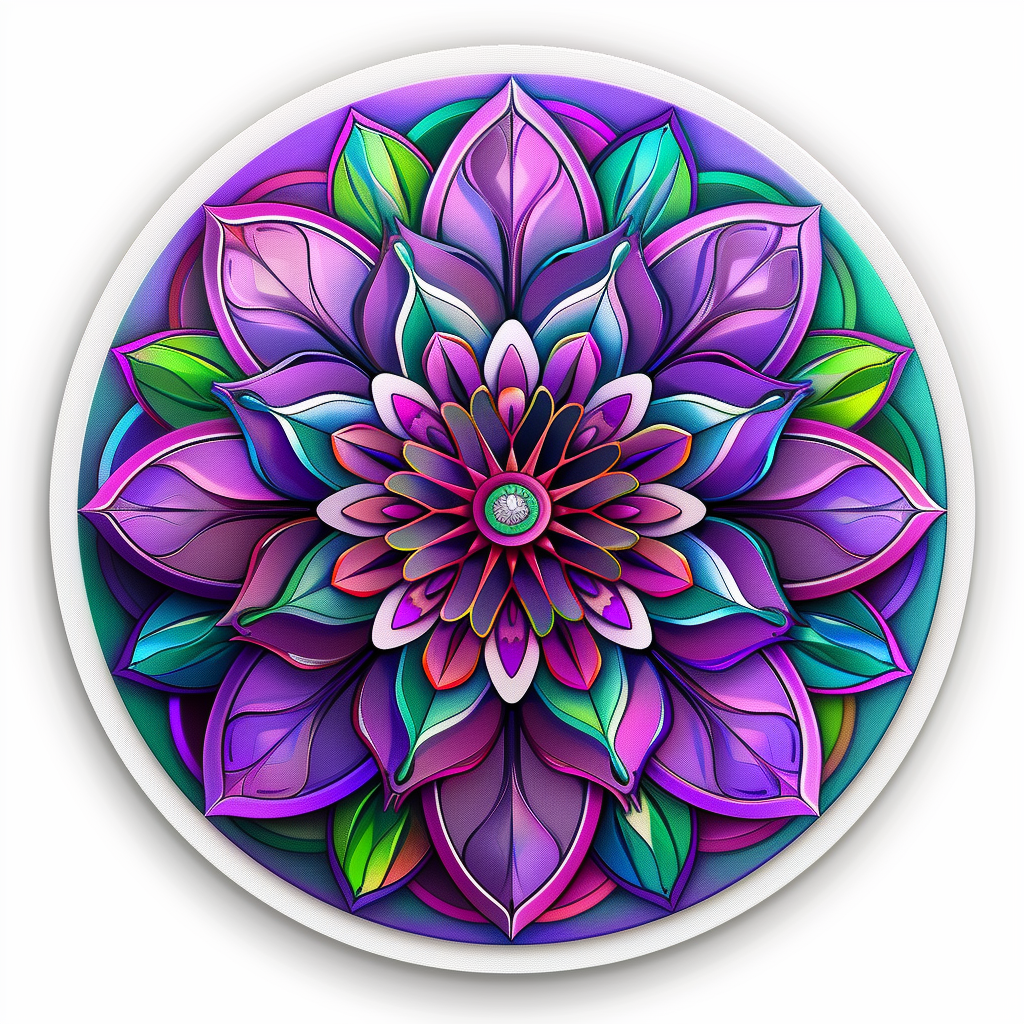 Mandala Vinyl Decal Sticker for Car, Laptop, Tumbler and more # F08069