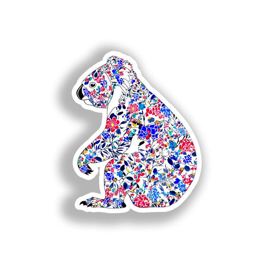 Koala Vinyl Decal Sticker for Car, Laptop, Tumbler and more # A018507-4" x 4"