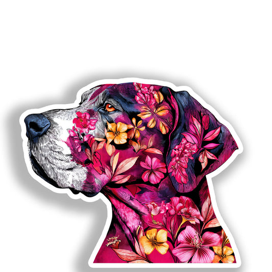 Great Dane Dog Vinyl Decal Sticker for Car, Laptop, Tumbler and more # A019483-4" x 4"