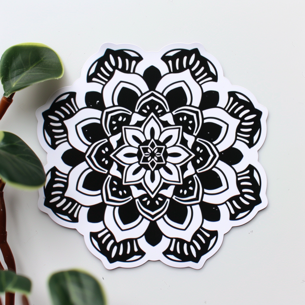 Mandala Vinyl Decal Sticker for Car, Laptop, Tumbler and more # F08078